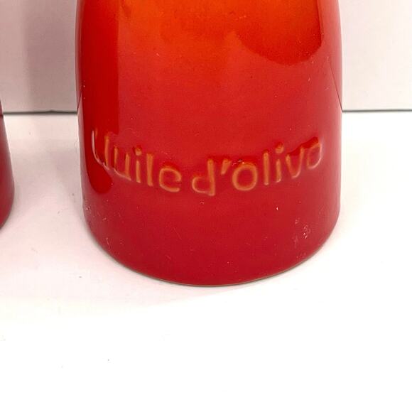 Le Creuset vinegar and oil set - Picture 3 of 5